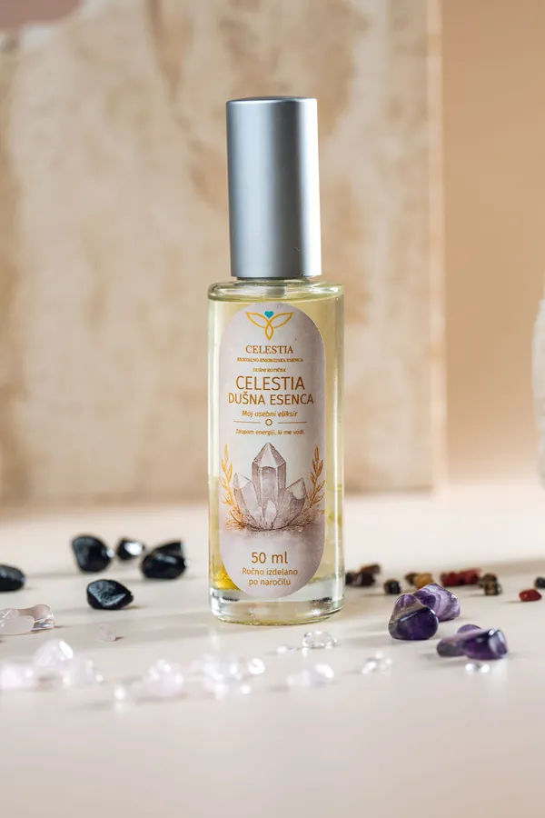 Celestia Dušna – individualno kanalizirana kristalna esenca, 50 ml razpršilo